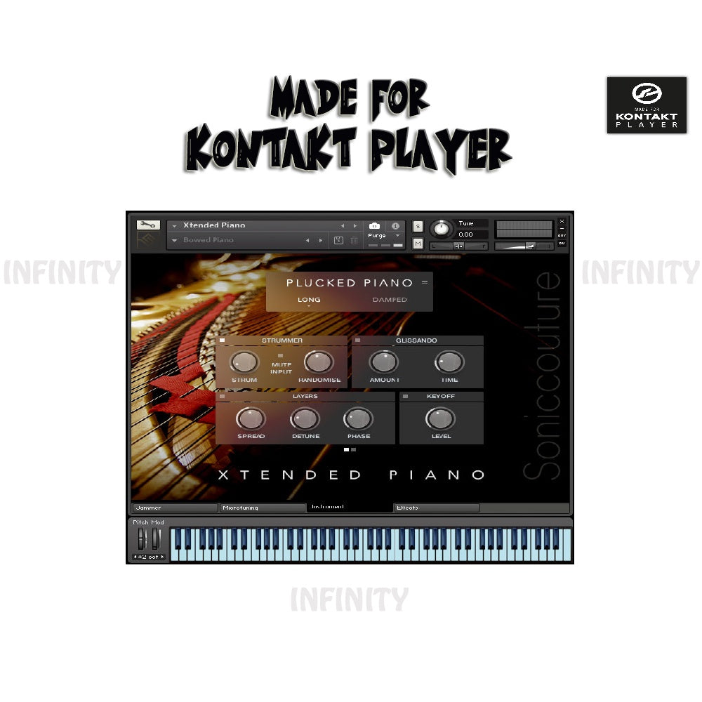Xtended Piano  Soniccouture (Win/Mac) *Kontakt Library*