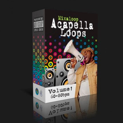 Mixaloop Acapella Loop Pack - Volume 01 (60-80BPM)  Sample Pack