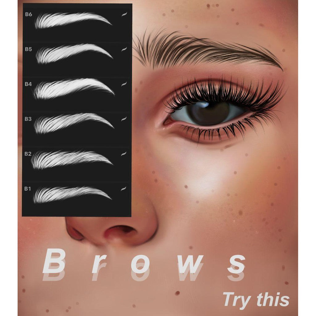 ProcreateBrows_Stamps_ - Procreate Brushes