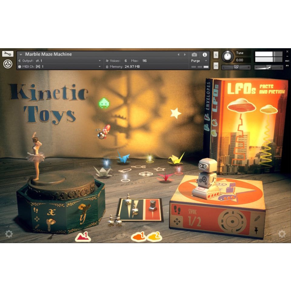 Kinetic Toys  Native Instruments (Win/Mac) *Kontakt Library*