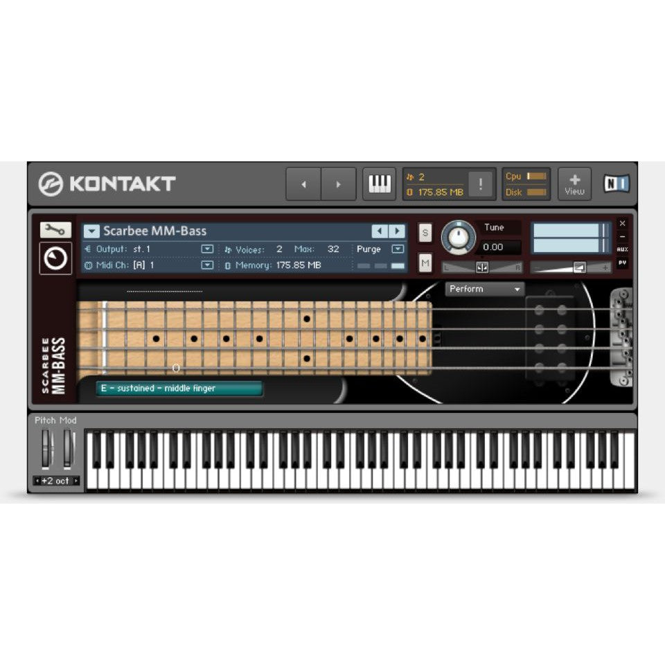Scarbee Mm-Bass  Native Instruments (Win/Mac) *Kontakt Library*