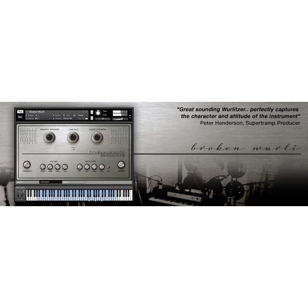 Broken Wurli  Soniccouture (Win/Mac) *Kontakt Library*