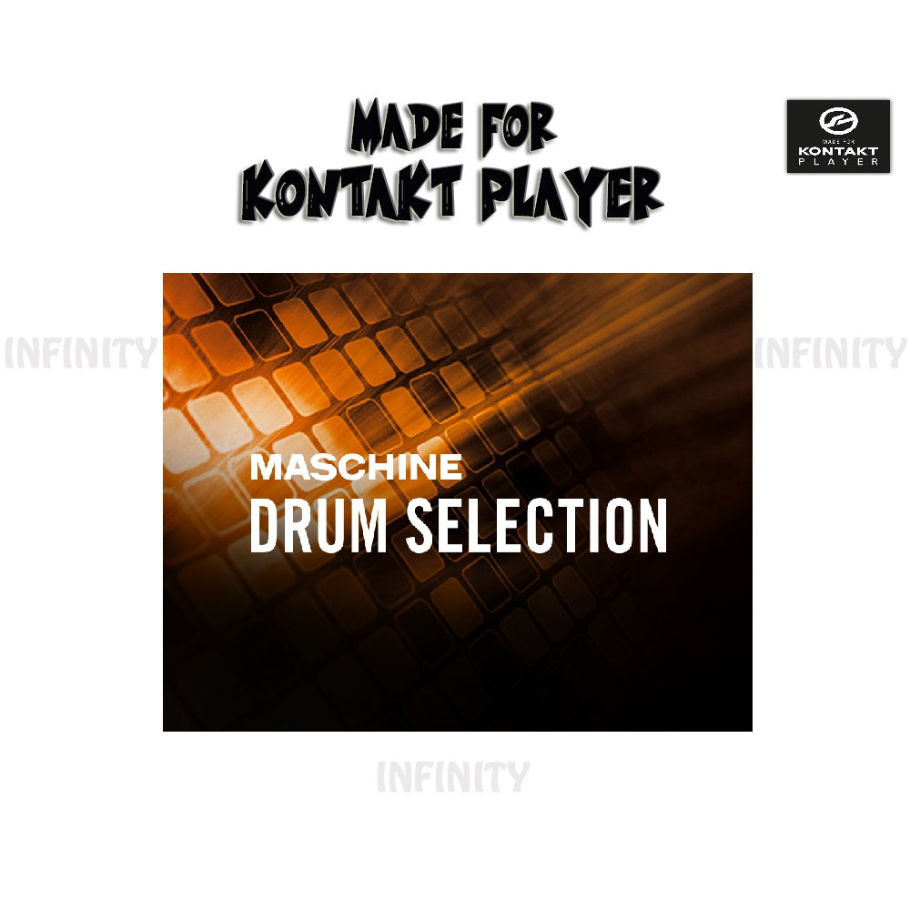 Maschine Drum Selection  Native Instruments (Win/Mac) *Kontakt Library*