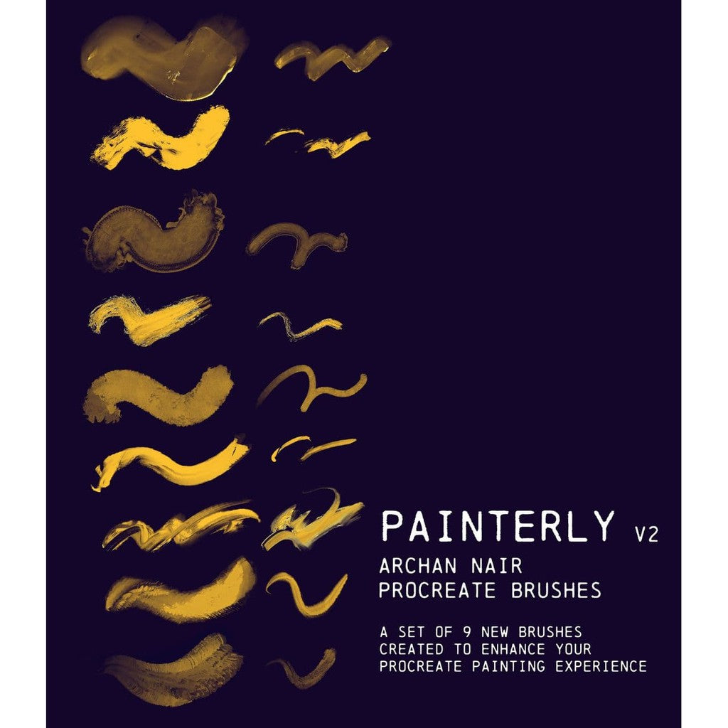 Procreate Painterly v2 Brushes- Procreate Brushes