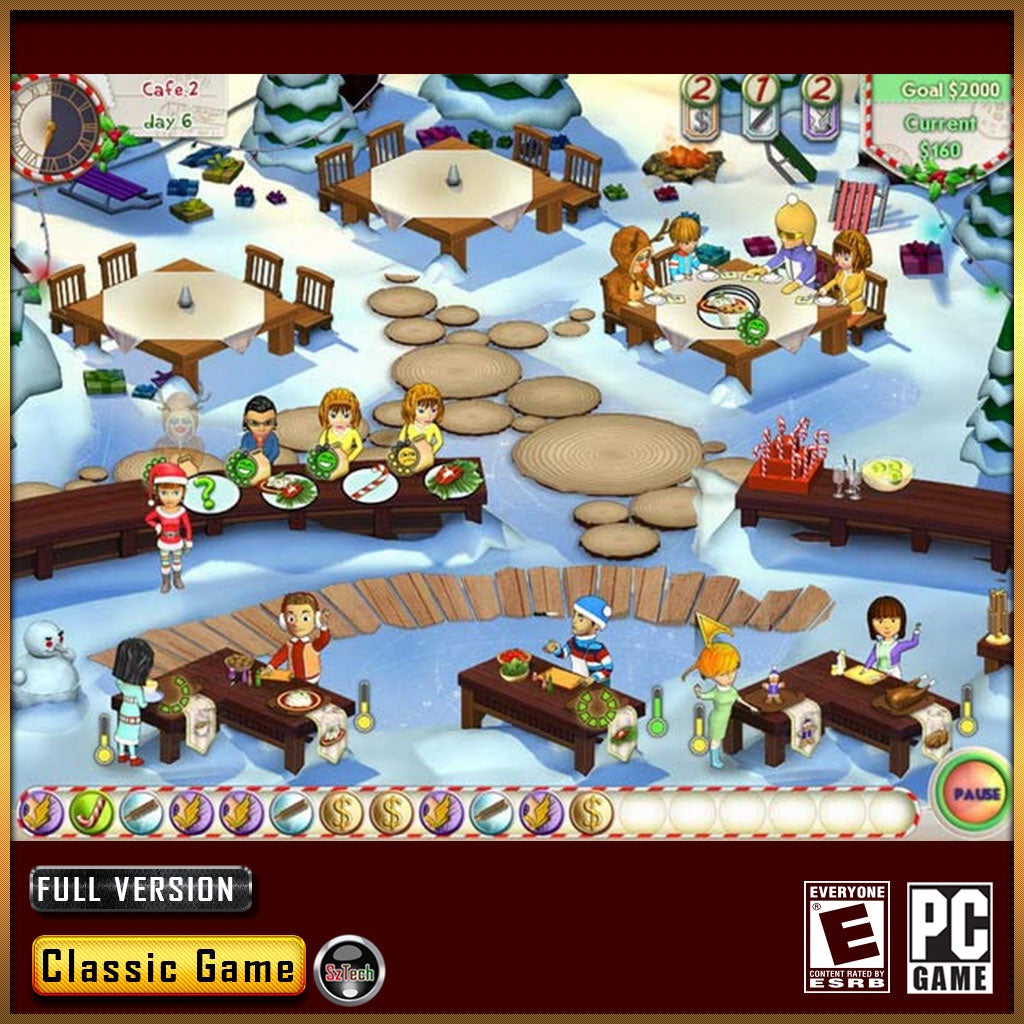 Amelie's Cafe Collections [PC GAME][ DIGITAL DOWNLOAD][ CLASSIC PC GAMES ][ NOSTALGIA GAMES ][Time Management]