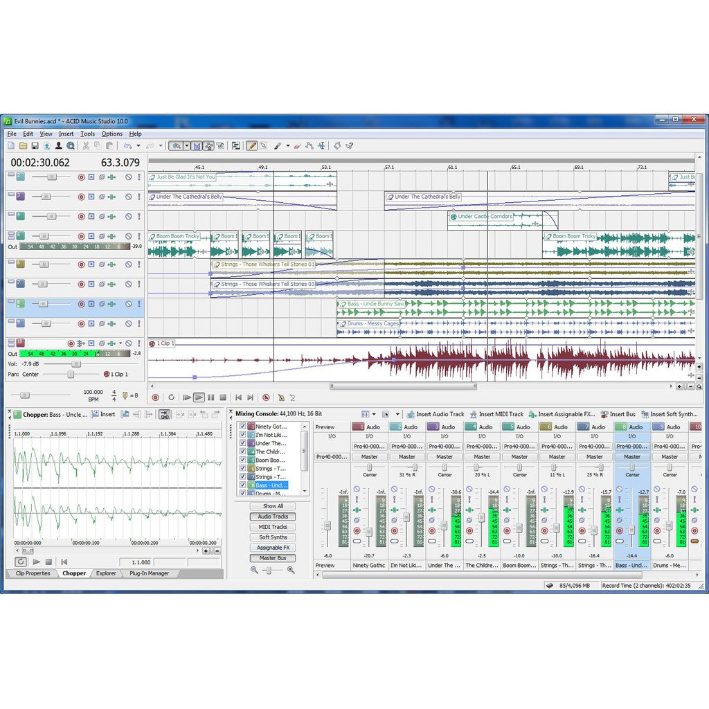 Sony Acid Music Studio 10  (Windows)