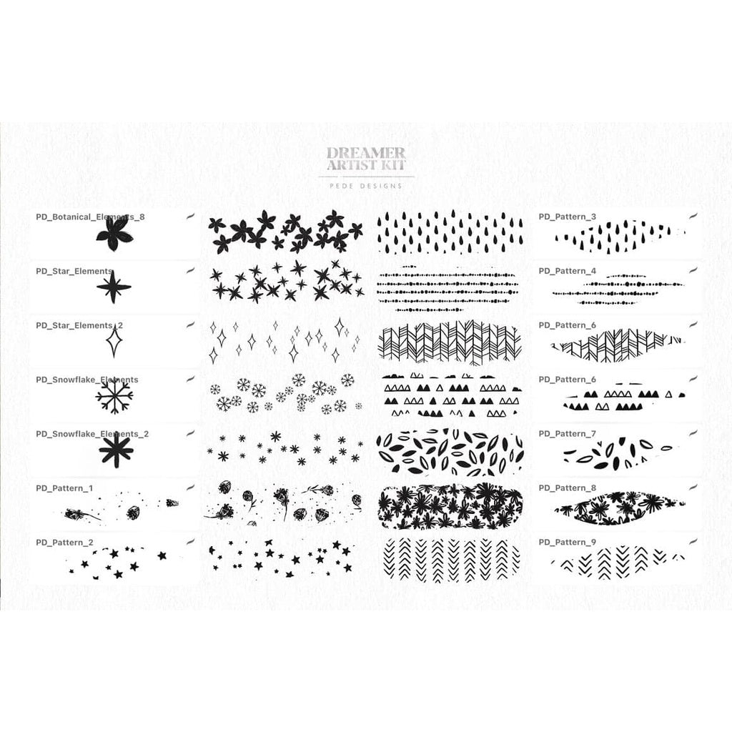 ProcreatePD_Dreamer_Artist_Kit- Brushes