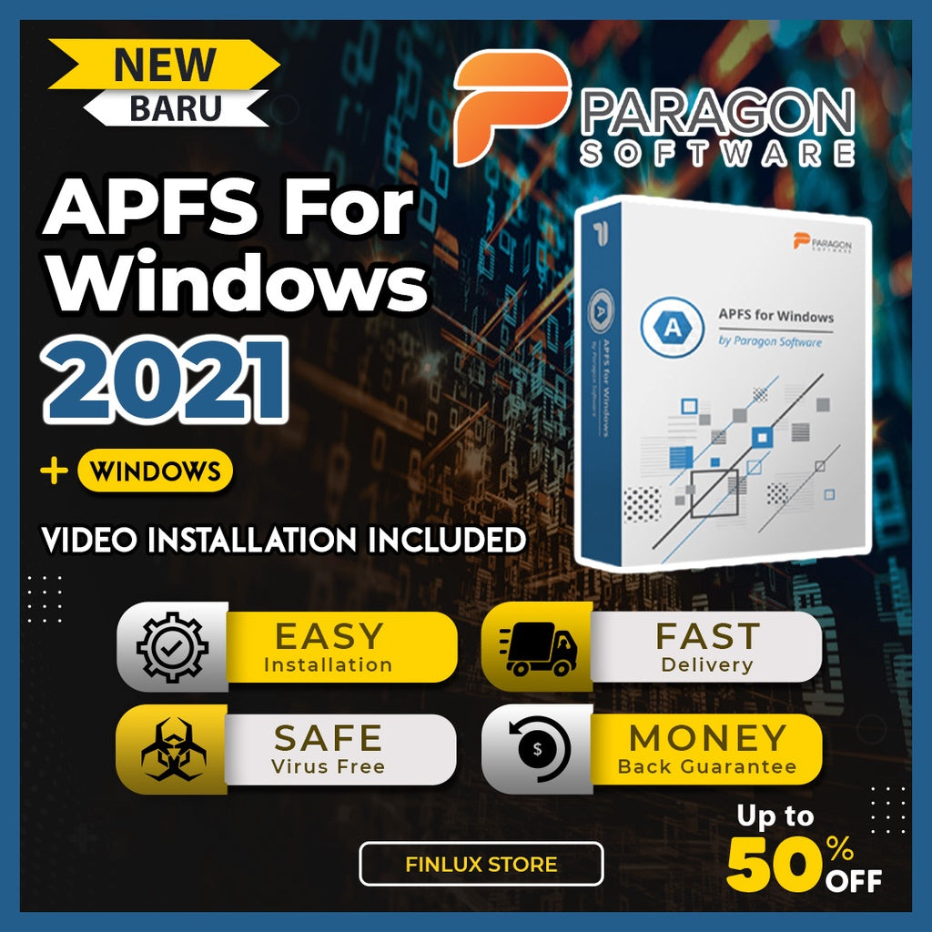 [VIDEO] Paragon APFS for Windows 2.1.97 - Access MacOSX APFS Volumes in Windows