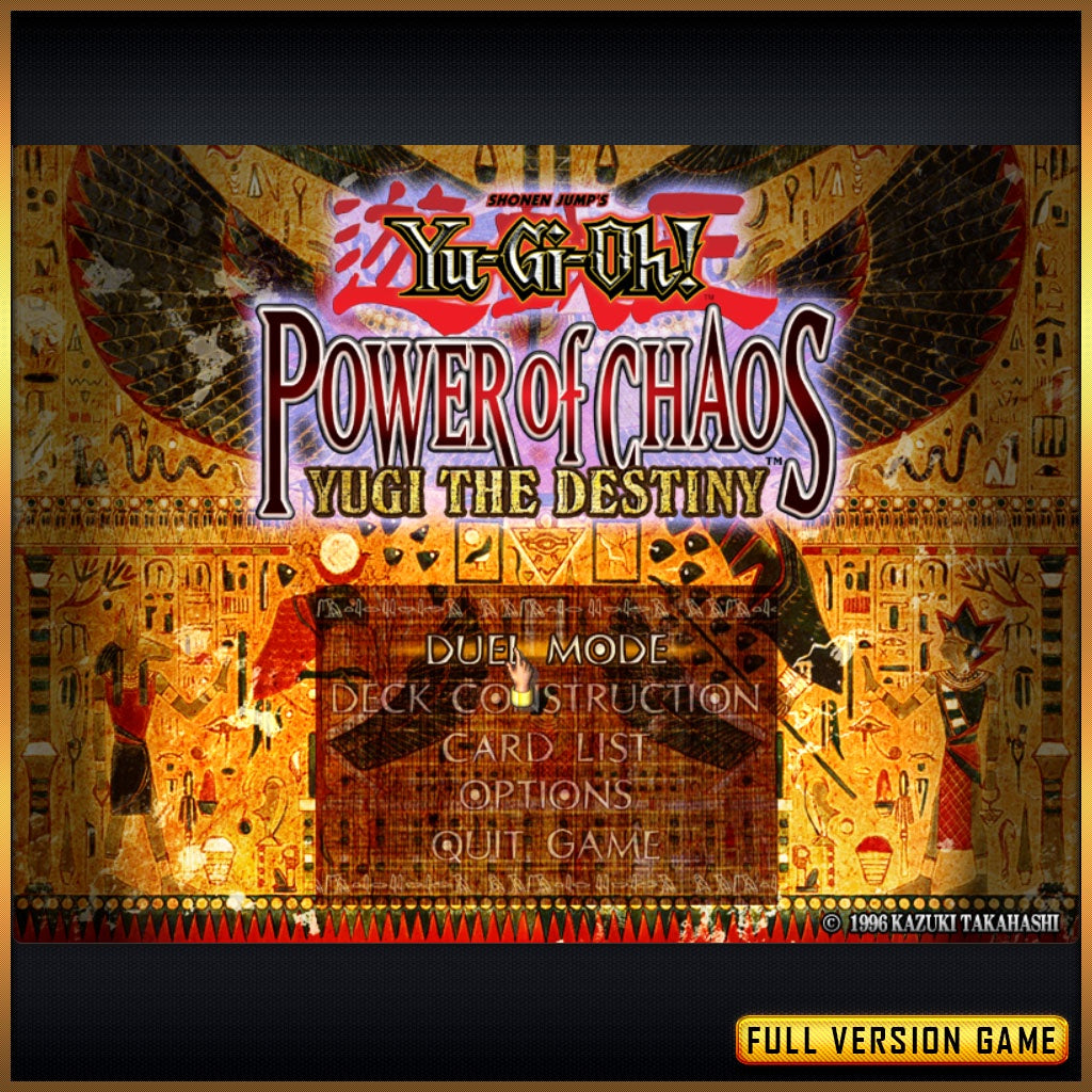[ PC GAME ][ 4 IN 1 ] Yu-Gi-Oh! Power of ChaosSimulationCard GameYugioh