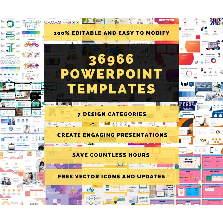 Powerpoint Slides 36966 Templates with 7 Designer Categories Compilation and Free 52,300 Animated Powerpoint Templates
