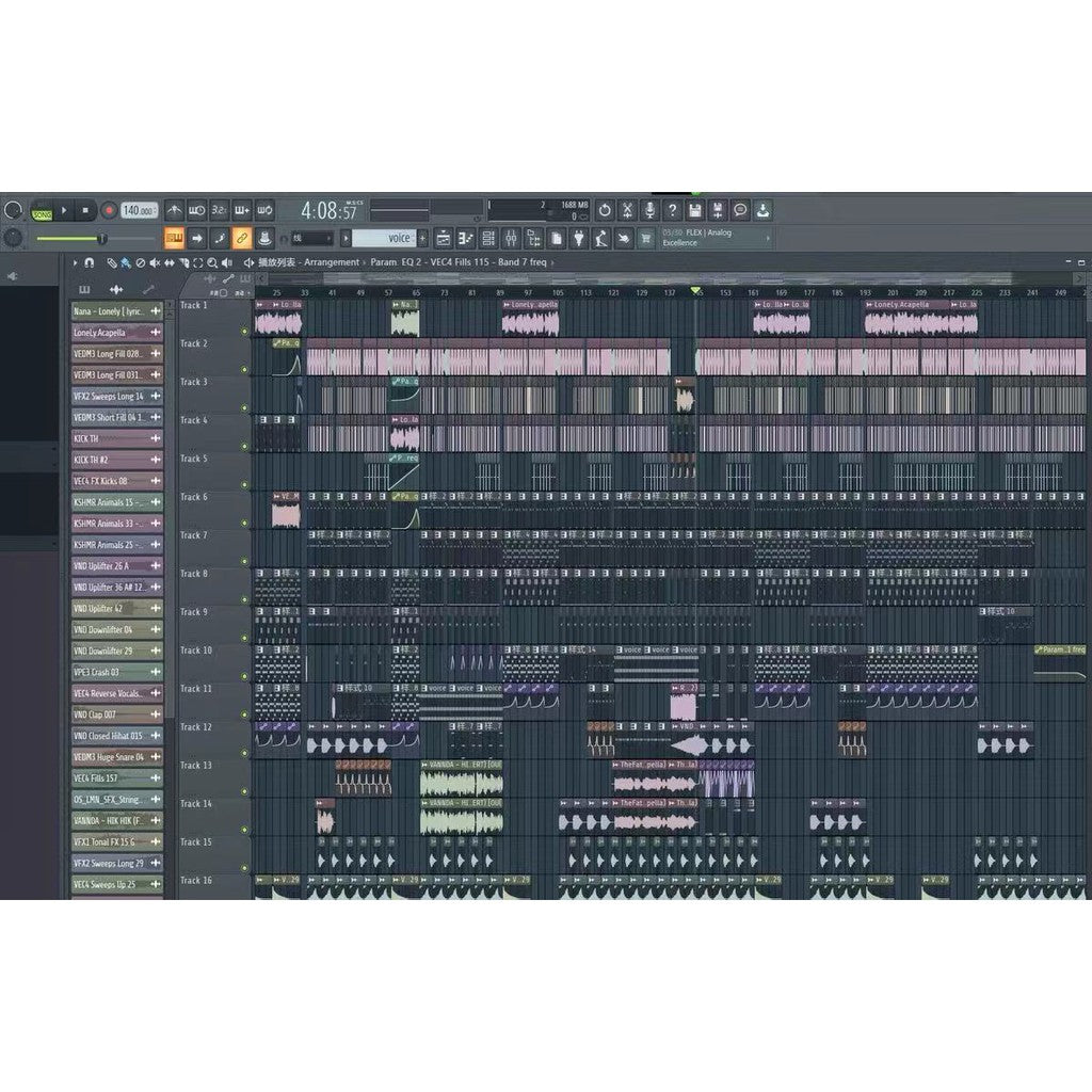VinaHouse FLP 002 - Lonely   FL Studio Project