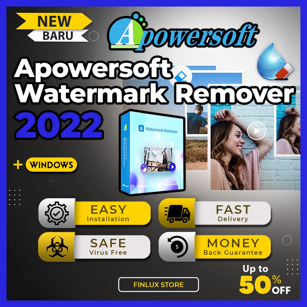 Apowersoft Watermark Remover 1.4.16.1 Latest 2022 Lifetime For Windows
