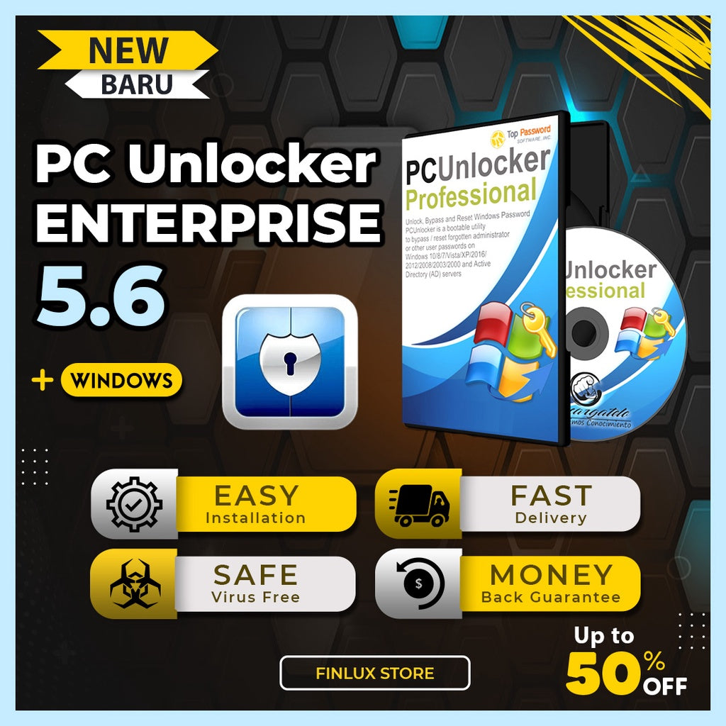 PC Unlocker Enterpise Edition Full ISO v5.6 2021 + UEFI For Windows