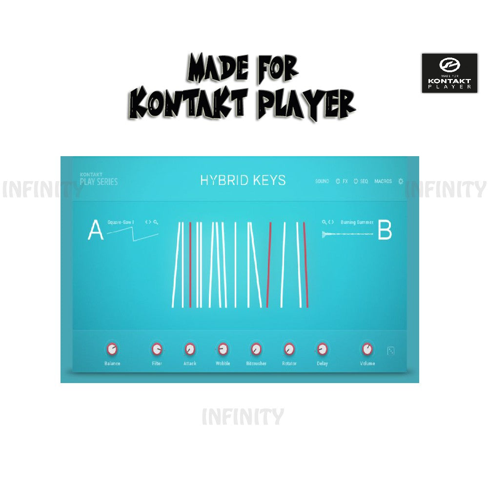 Hybrid Keys  Play Series (Win/Mac) *Kontakt Library*