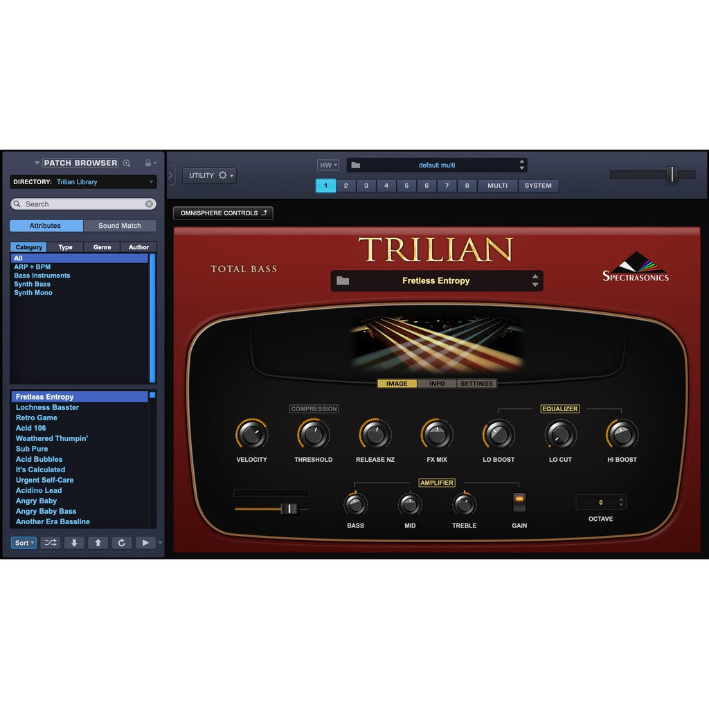 Trillian 1.5  Spectrasonics (Windows 64 Bit)