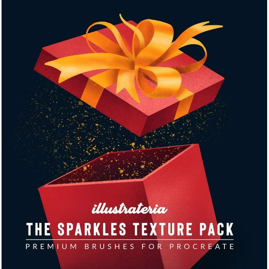 Procreate illustrateria_sparkles- Procreate Brushes