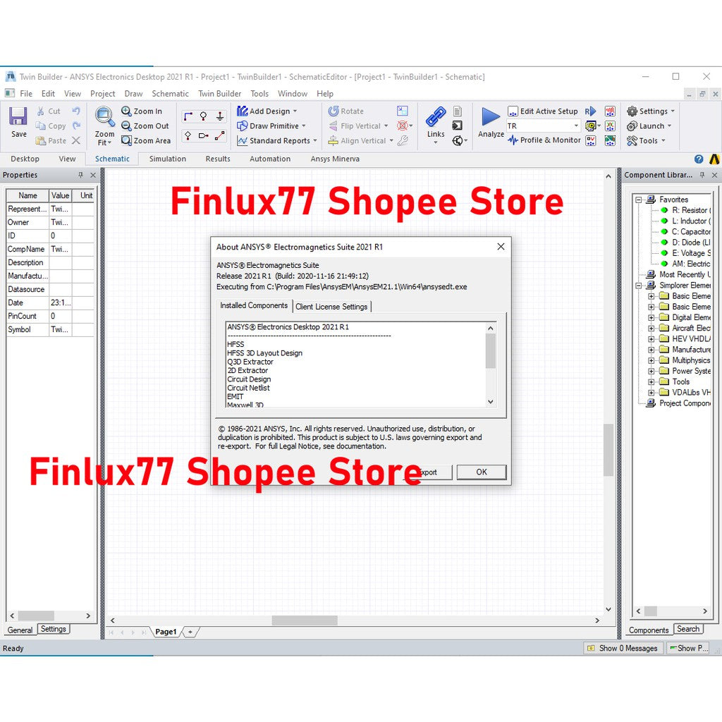 [SELF REDEEM] ANSYS Products 2025 / 2024 / Electronics / Discovery / Motor CAD / Workbench Lifetime For Windows (64-Bit)