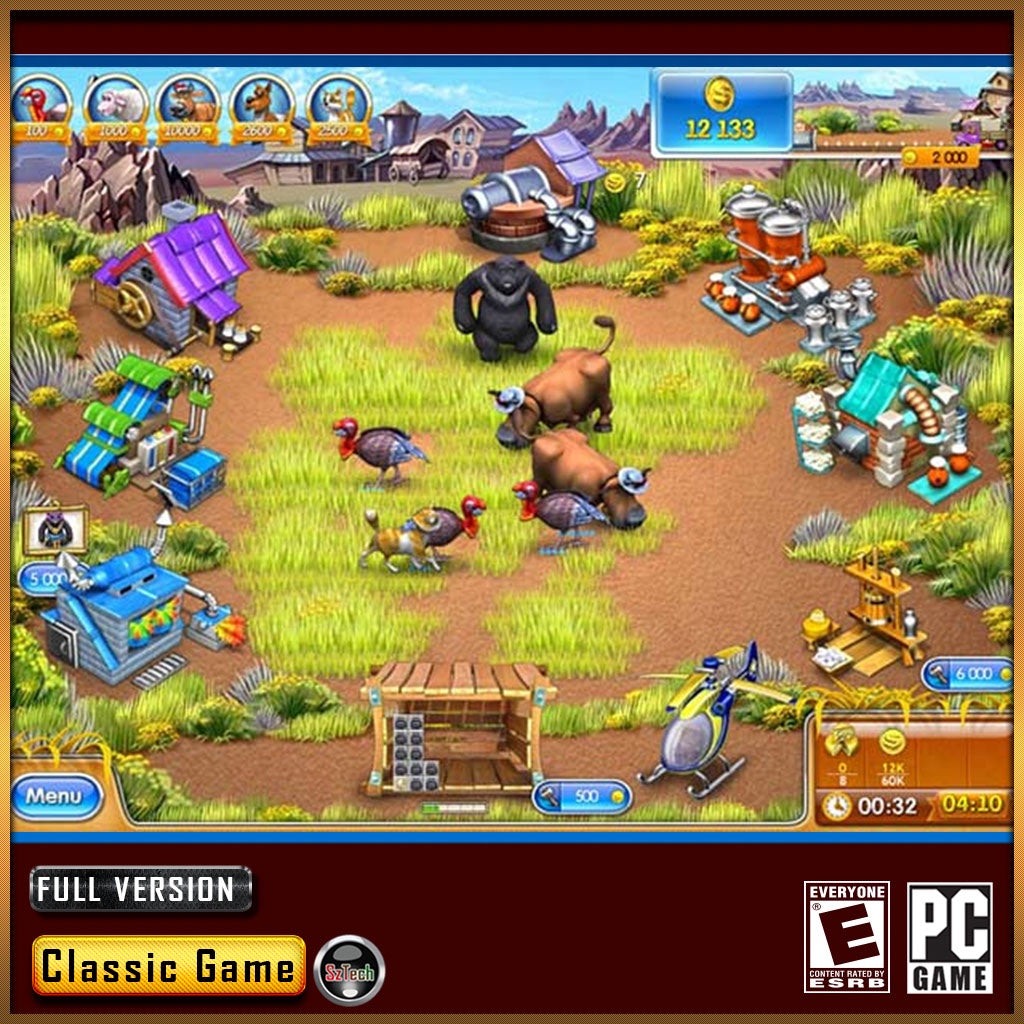 14 Farm Frenzy Collections [PC GAME] [ DIGITAL DOWNLOAD] CLASSIC PC GAMESNOSTALGIA GAMESTime Management