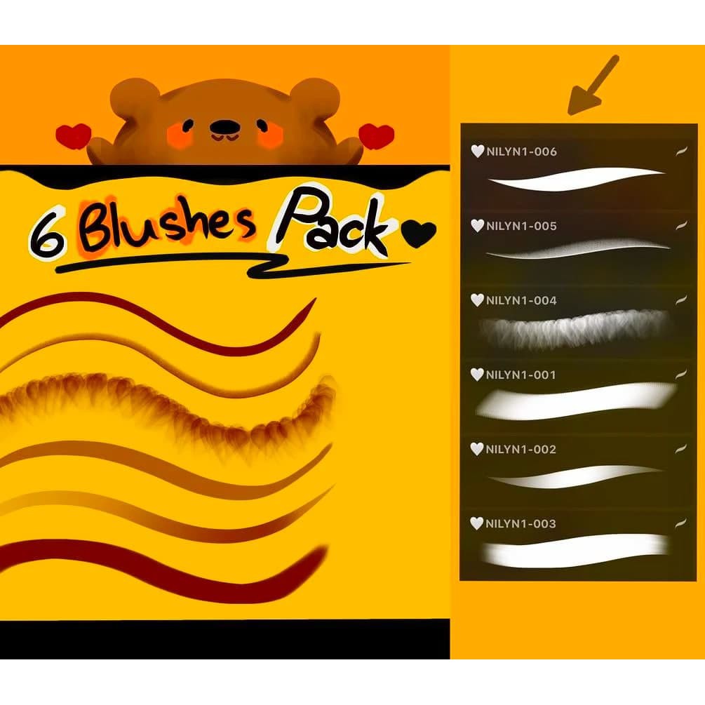 Procreatenilyn-1- Procreate Brushes