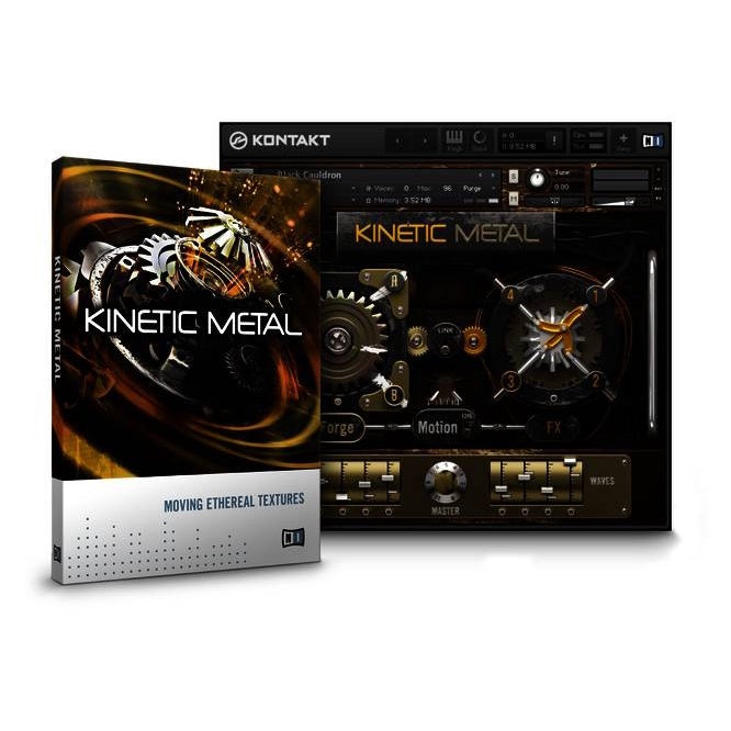Kinetic Metal  Native Instruments (Win/Mac) *Kontakt Library*