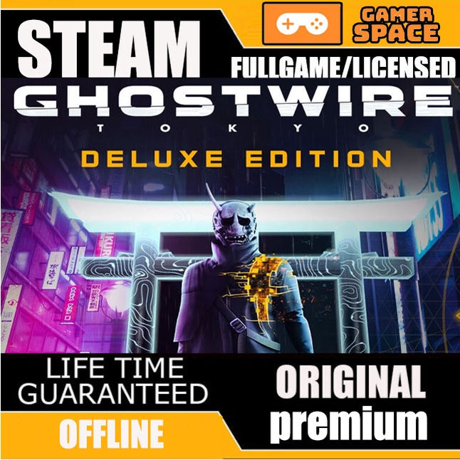 Ghostwire: Tokyo Deluxe | FULL DLC GAME | LIFETIME GUARANTEE 24 Hour Auto Delivery