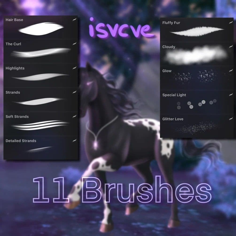 ProcreateIsa’s_Set- Procreate Brushes