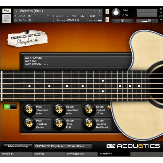 Acou6tics Library  Vir2  (Win/Mac) *Kontakt Library*
