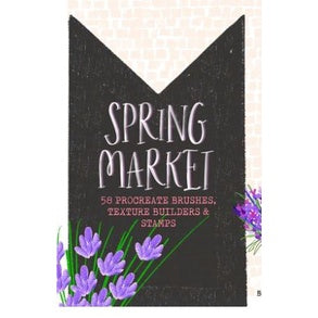 ProcreateSpring Market- Brushes