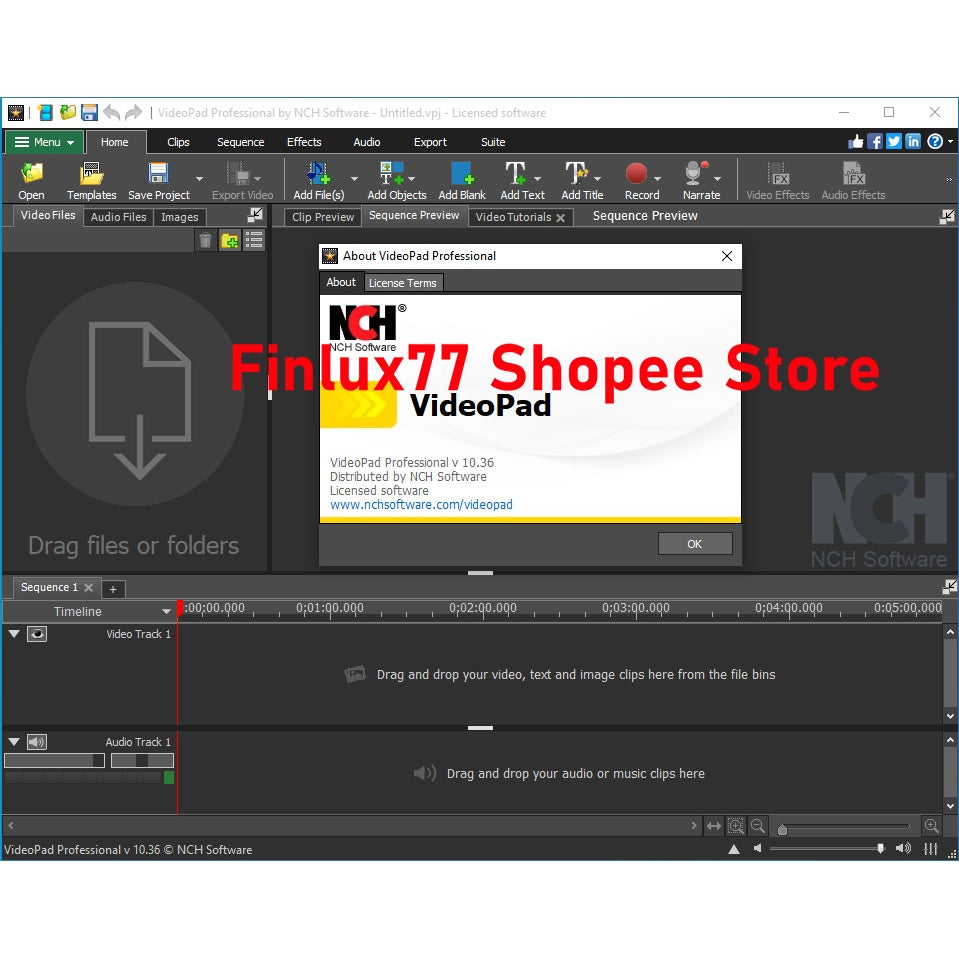 NCH VideoPad Video Editor Pro v17.16 Serial Key Latest 2025 Lifetime For Windows