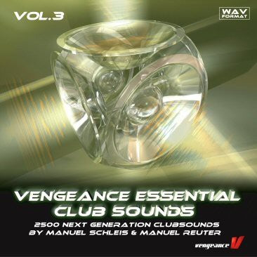 VENGEANCE ESSENTIAL CLUB SOUNDS - VOL 3  Sample Pack