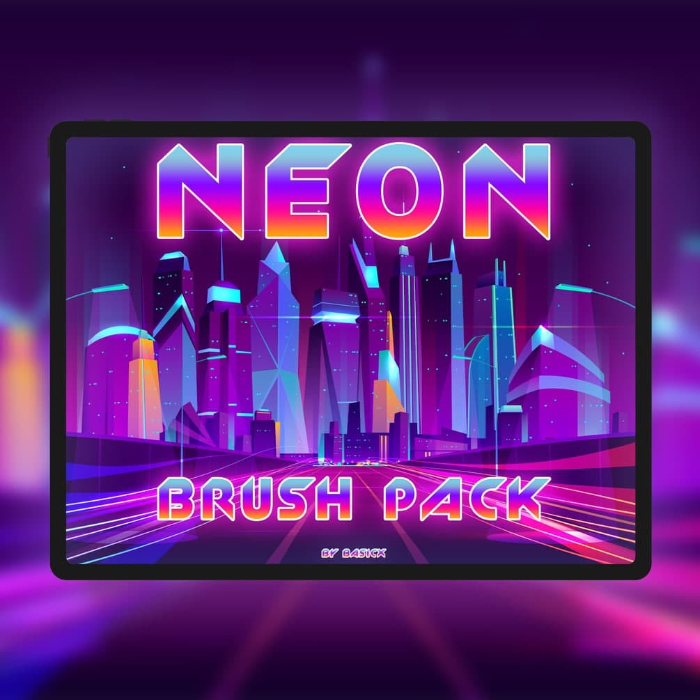 Procreate Neon- Procreate Brushes