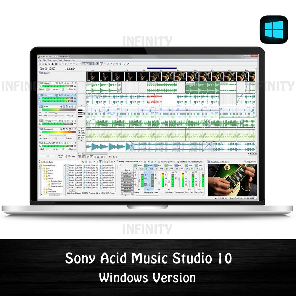 Sony Acid Music Studio 10  (Windows)