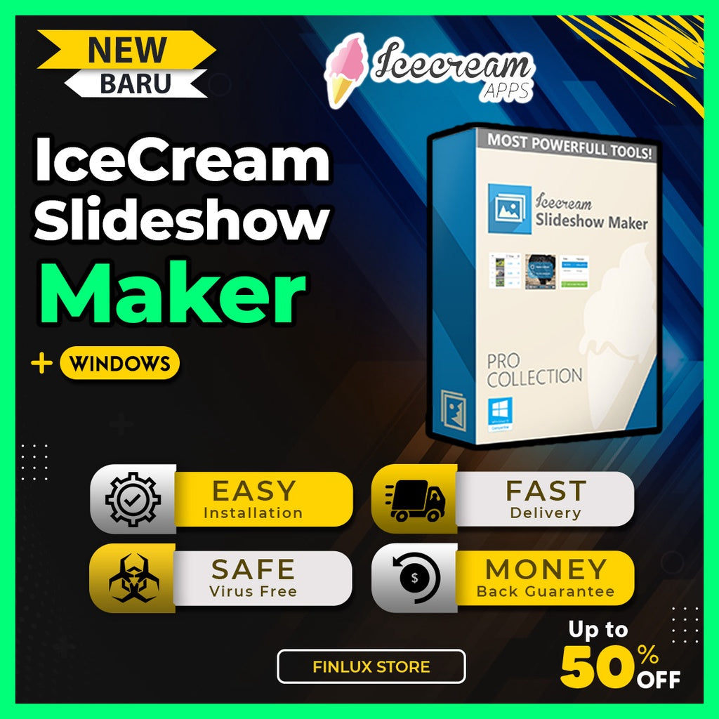 IceCream Slideshow Maker v5.14 Latest 2024 Lifetime For Windows