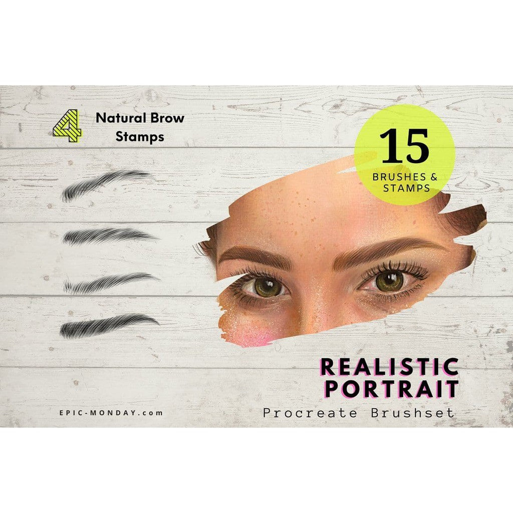 Procreate Brows-  Procreate Brushes