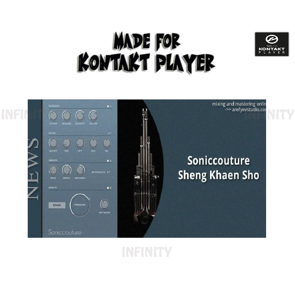 Sheng Khaen Sho  Soniccouture (Win/Mac) *Kontakt Library*