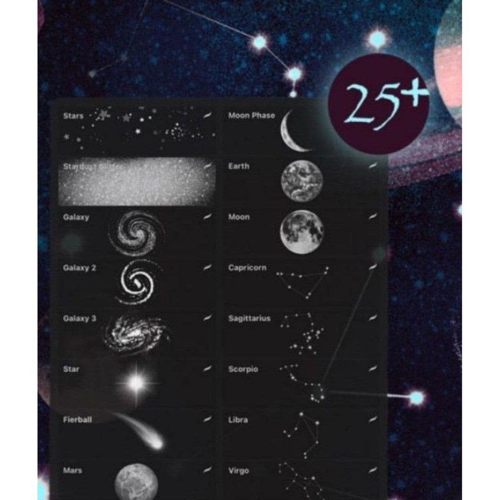 Procreate TatyWorks_Space @procreate_art - Procreate Brushes