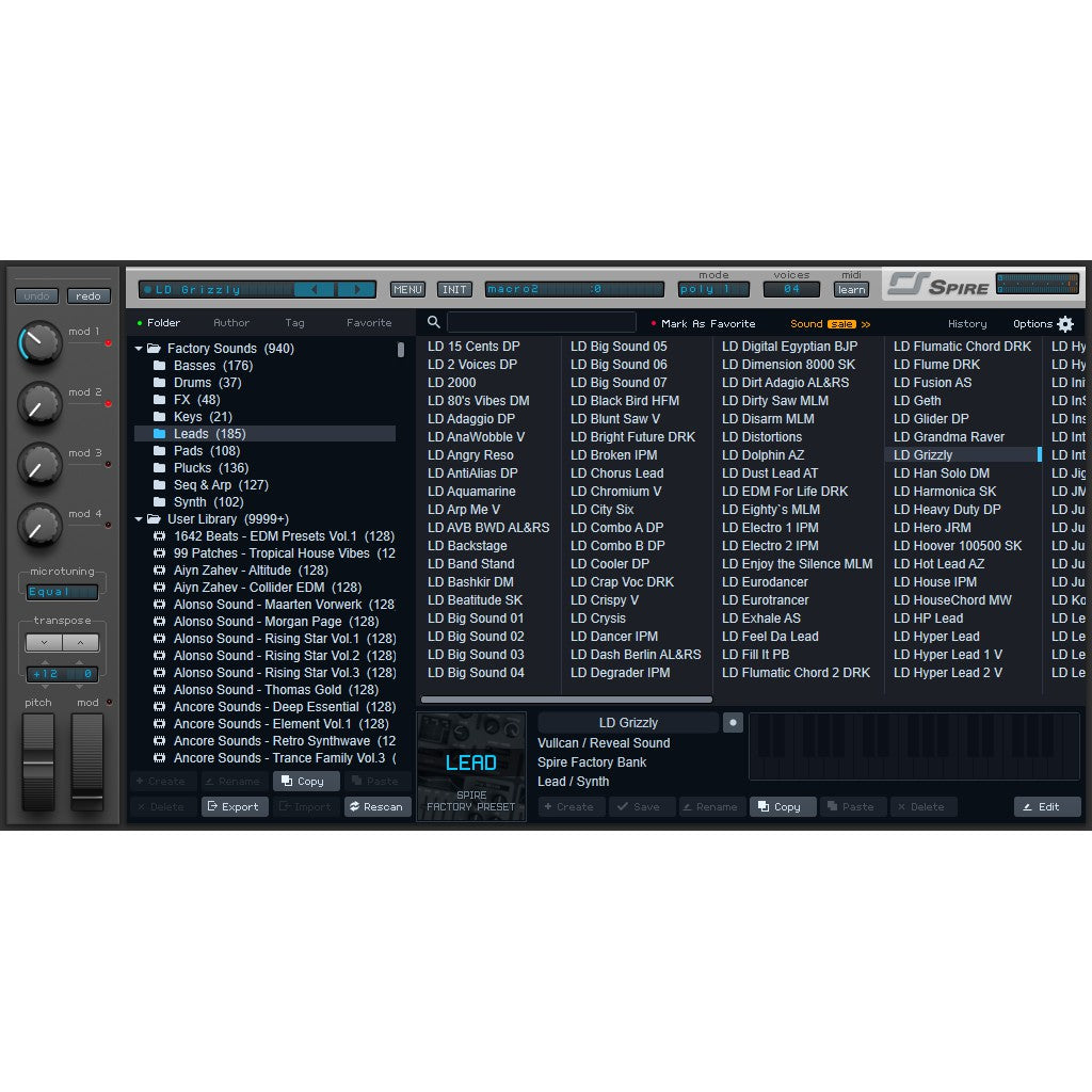 Spire  Reveal Sound (Windows)