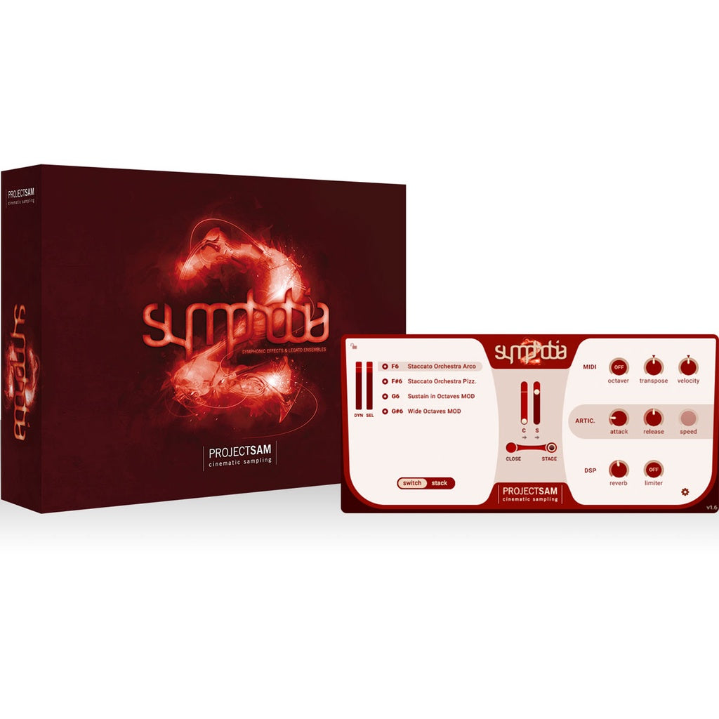 Symphobian 2  Projectsam (Win/Mac) *Kontakt Library*