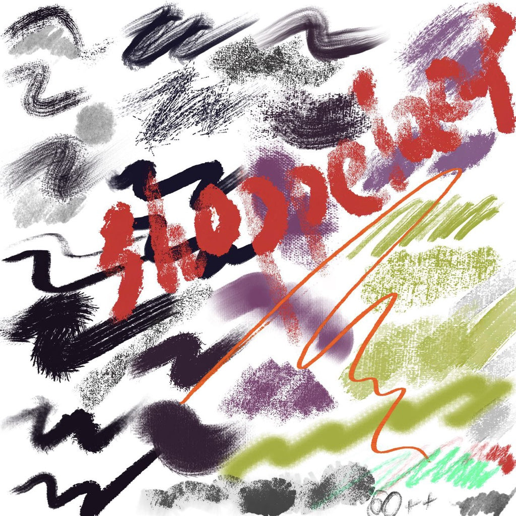 Procreate& PHOTOSHOPAHL168 「油画效果素描」「oil painting effect sketch」60+ brushers  - Procreate Brushes