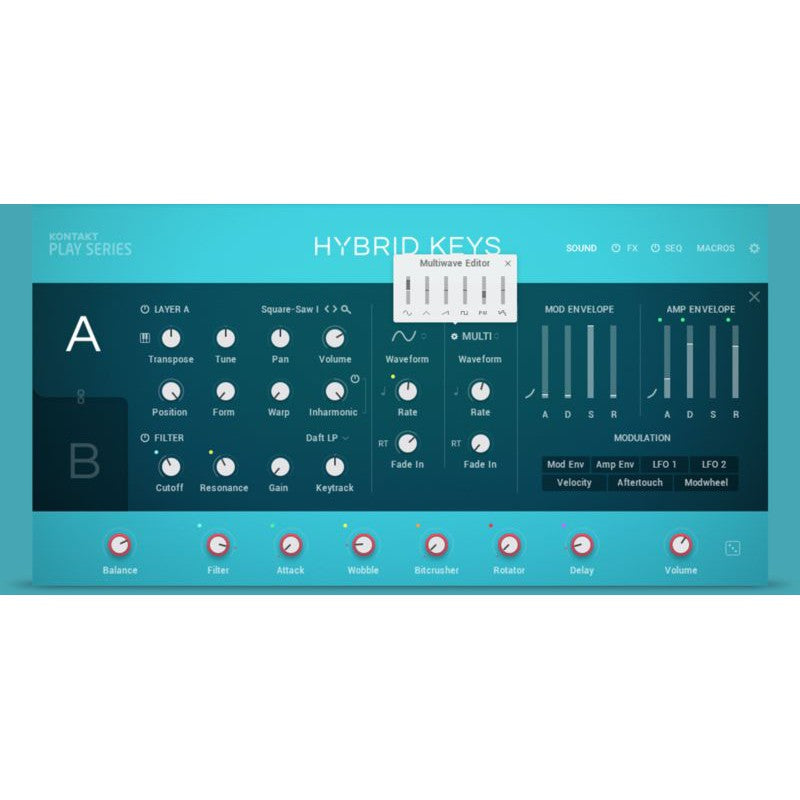 Hybrid Keys  Play Series (Win/Mac) *Kontakt Library*