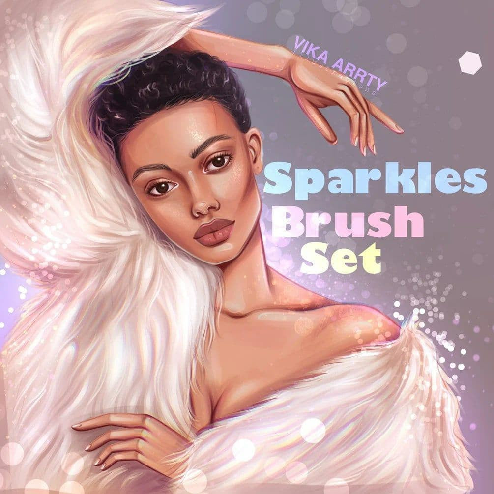 ProcreateVIKA ARRTY_Sparkles_Set Procreate Brushes