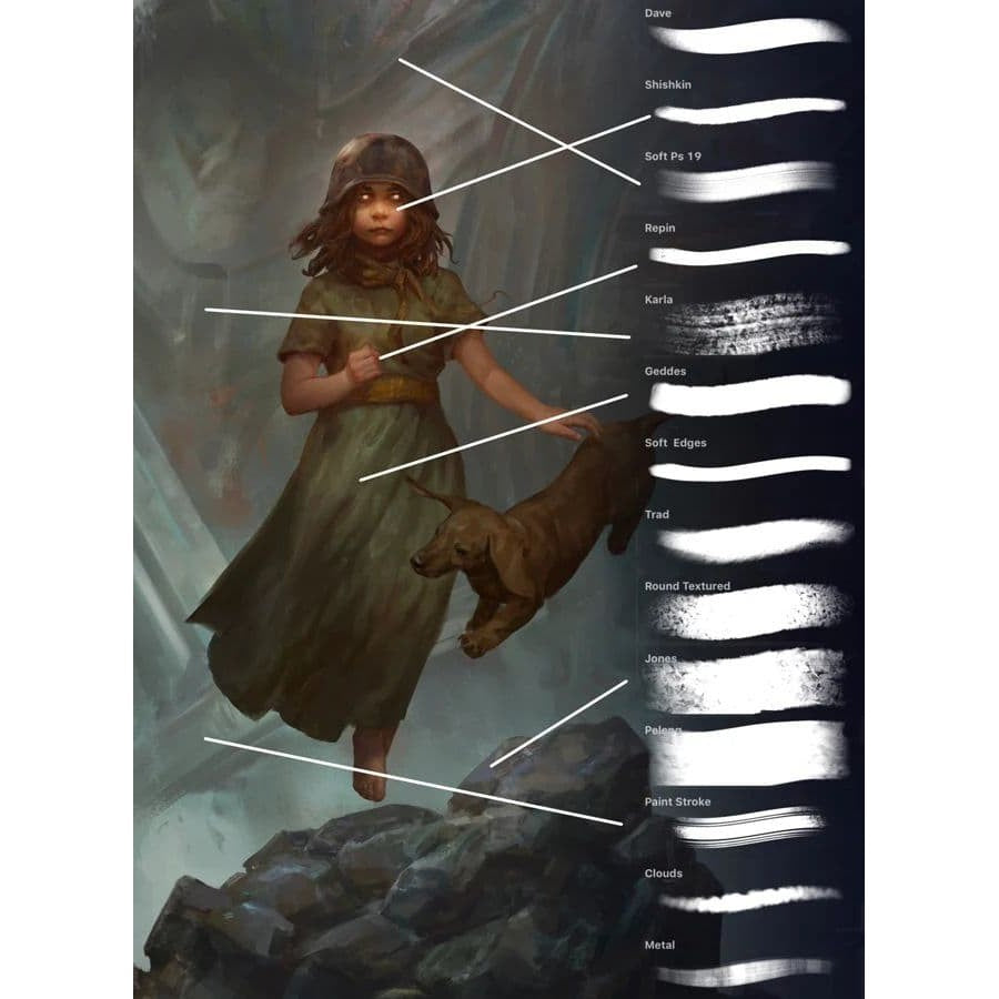 Procreate Illustration Pack - Procreate Brushes