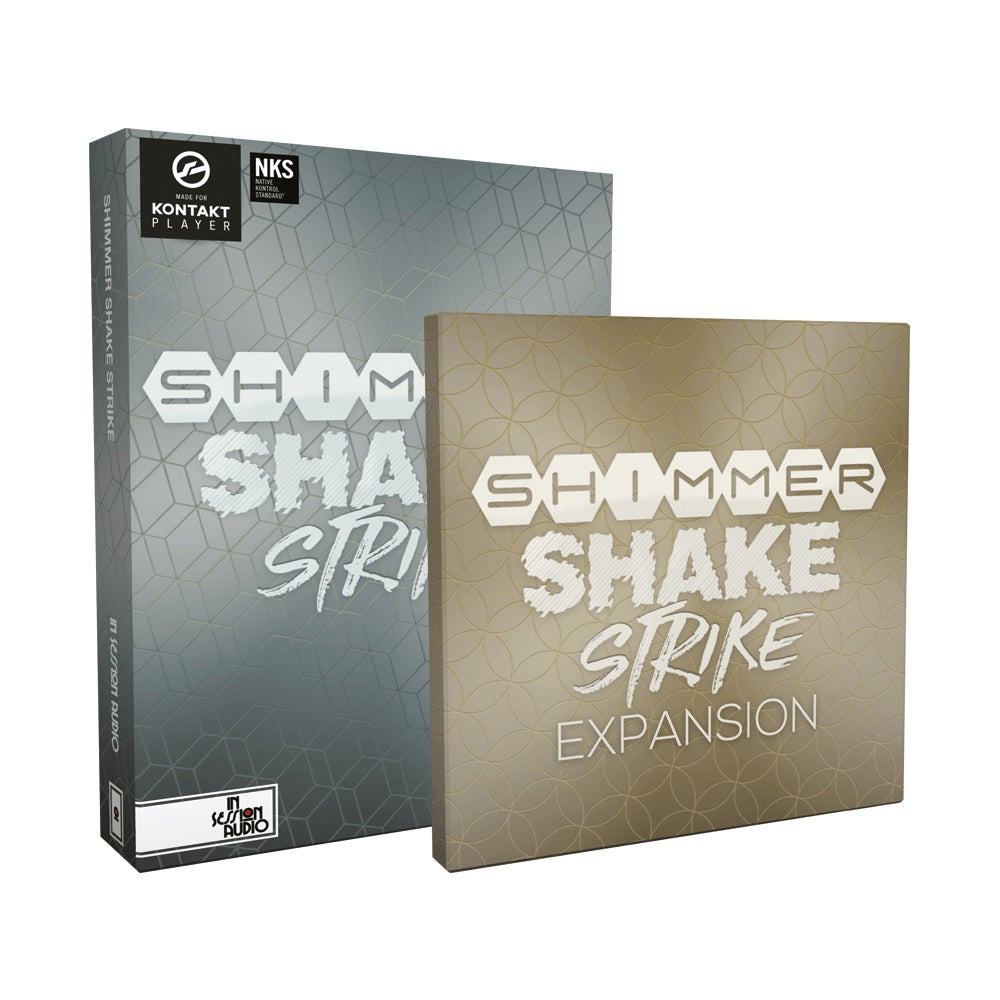 Shimmer Shake Strike  In Session Audio (Win/Mac) *Kontakt Library*