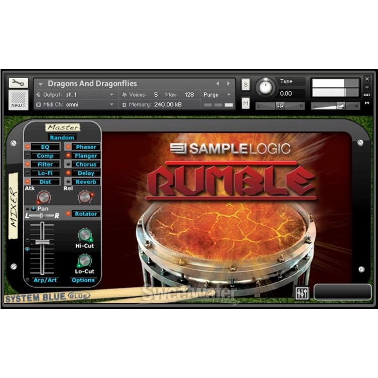 Rumble  SampleLogic (Win/Mac) *Kontakt Library*