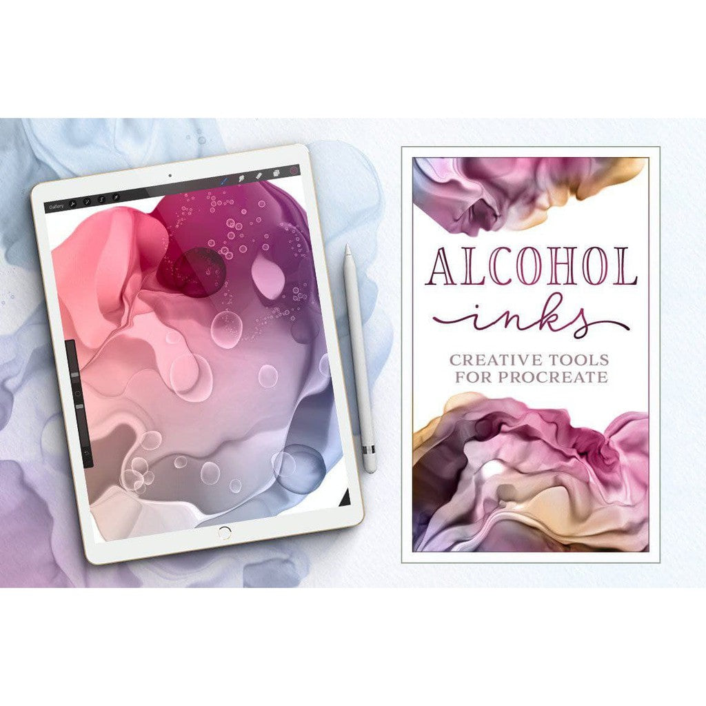 Procreate  Dynamic Alcohol Inks - Procreate Brushes