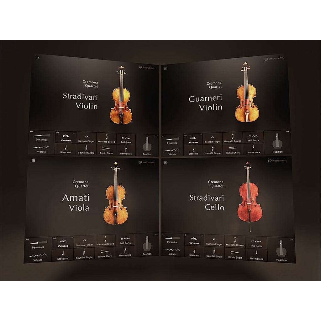 Cremona Quatet  Native Instruments (Win/Mac) *Kontakt Library*