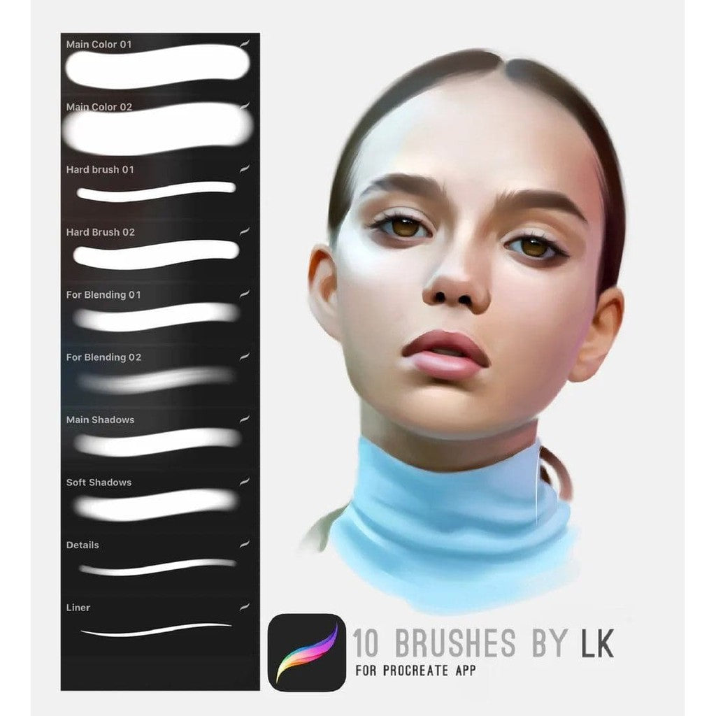 Procreate 10 brushes - Procreate Brushes