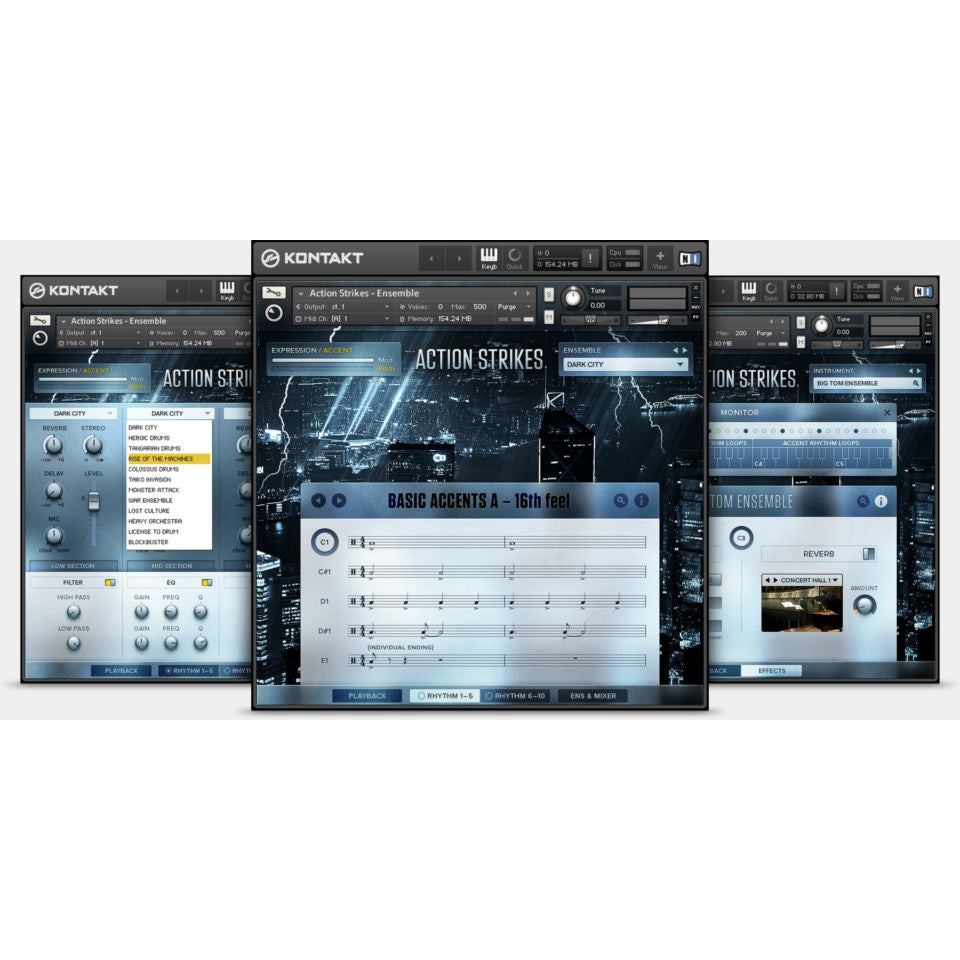 Action Strikes  Native Instruments (Win/Mac) *Kontakt Library*