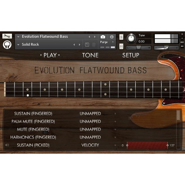 Evolution Flatwound Bass  Orange Tree Sample (Win/Mac) *Kontakt Library*
