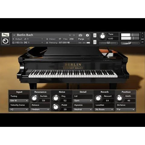 Berlin Concert Grand  Native Instruments (Win/Mac) *Kontakt Library*